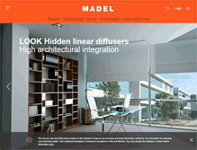 Tablet Screenshot of madel.com