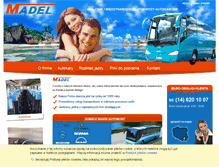Tablet Screenshot of madel.com.pl