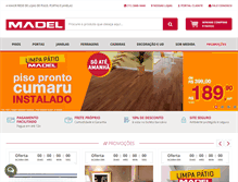 Tablet Screenshot of madel.com.br